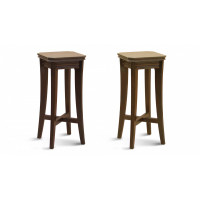 !Табурет Президент высокий массив дуб (№4)