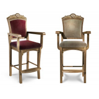 !Стул бильярдный Император Голд ясень (Экс.4,48 Velvet-Lux,Ткань Vilvet Lux)