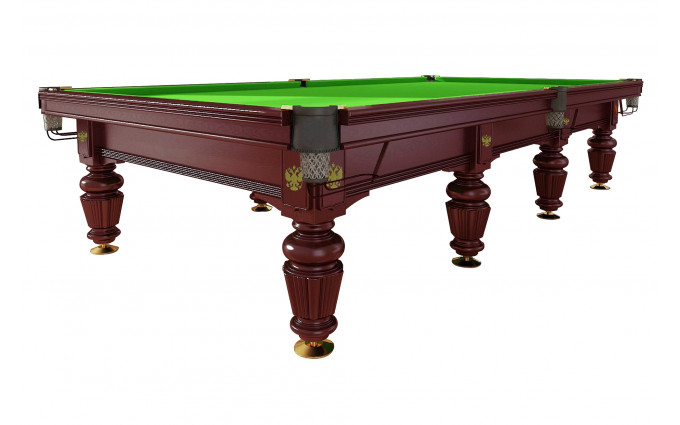 Бильярдный стол для русского бильярда "Dynamic Noble" 12 ф (махагон) Бильярдный стол для русского бильярда "Dynamic Noble" 12 ф (махагон)